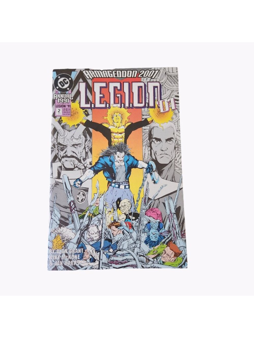 DC Comics Legion Armageddon 2001 #2 1991 Comic Book Collector Bagged Boarded